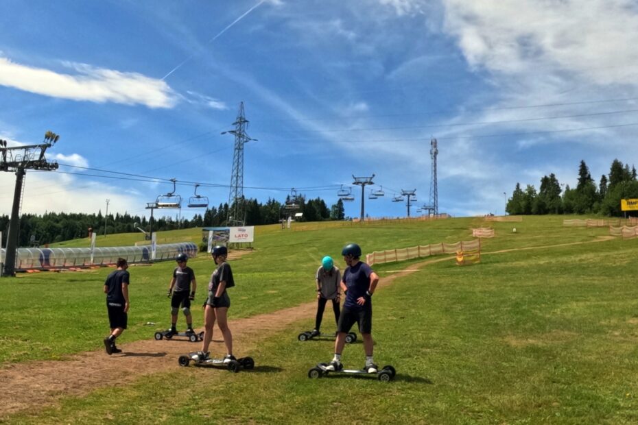 Białka Tatrzańska szkolenie mountainboard