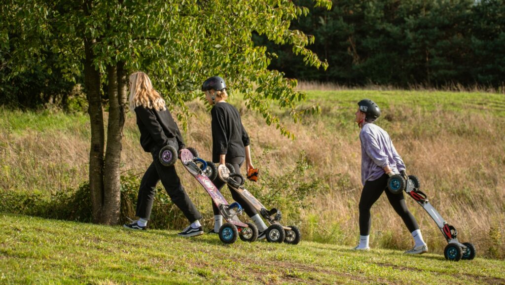 mountainboardowe jazdki