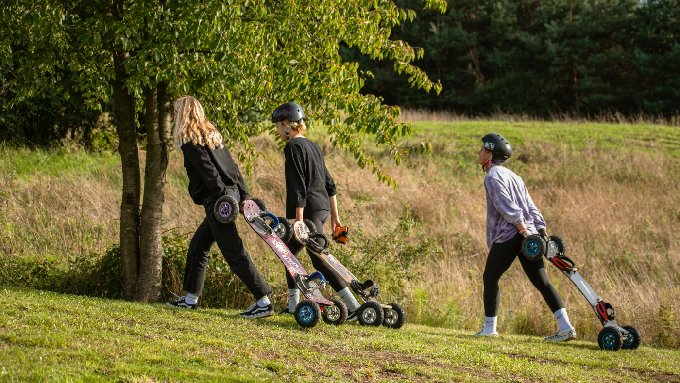 mountainboardowe jazdki