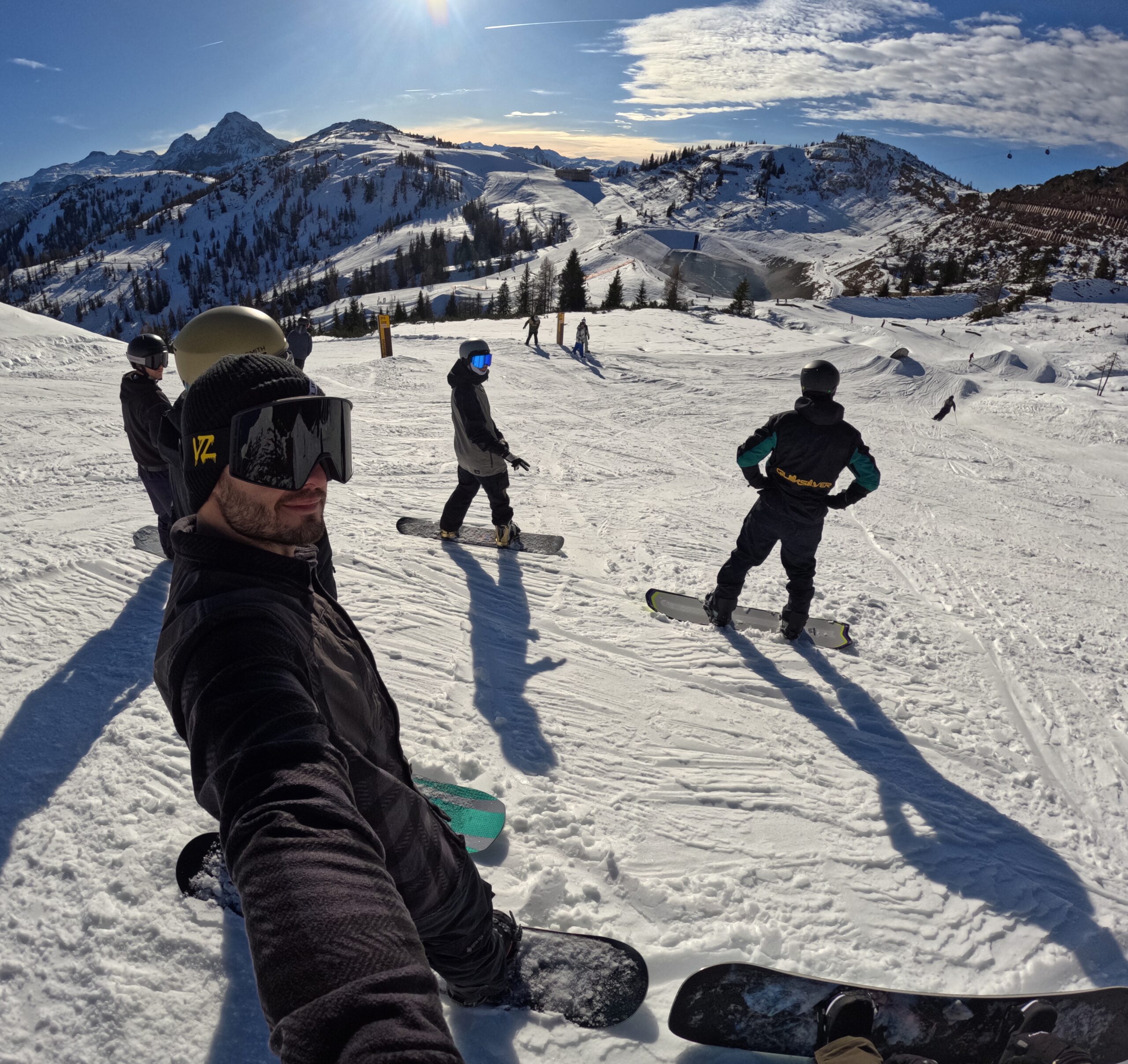 szkolenie snowboard w Austrii